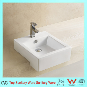 Best Selling Hot Product Suqare Semi Wash Basin